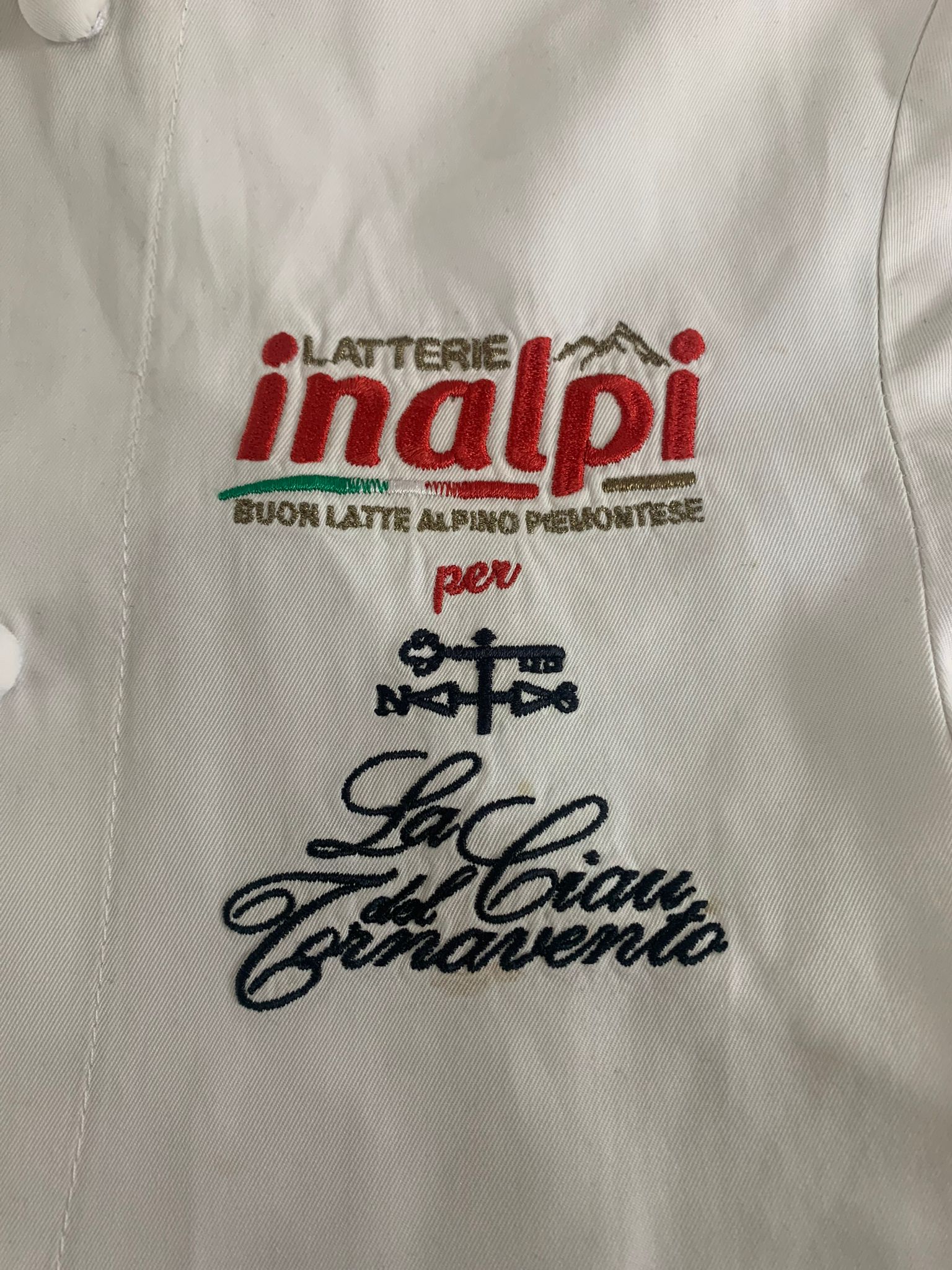Giacca chef Inalpi La Ciau del Tornavento